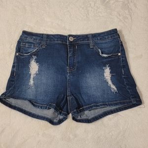 Juniors Papaya Clothing Demin Shorts